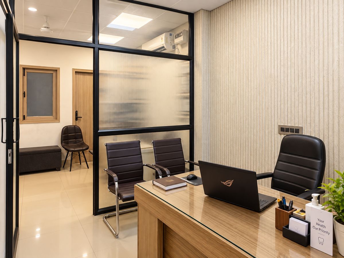 Dr. Pranay Tandon's consultation room at the clinic